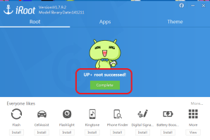 Root android mobile from without pc by Iroot