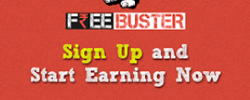 Freebuster Unlimited trick : Join and get 10 rs as joining bonus