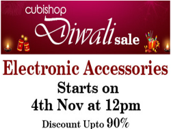 CubiShop Diwali  Sale up to 90% Off On Fashion Products & Electronics Accessories