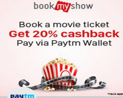 new user promo code for bookmyshow