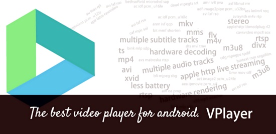vplayer video player for andorid smartphone
