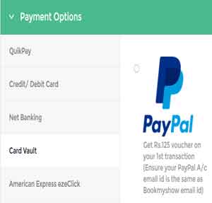 paypal payment option on indian sites