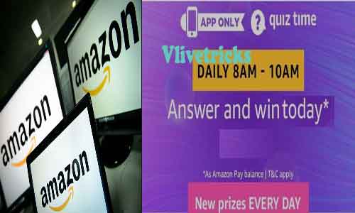 Amazon Quiz 19th December Answers