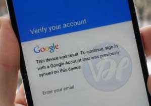 google factory reset protection