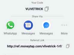moneytap-app-referral-code