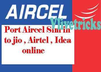 port aircel sim