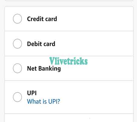 amazon-upi-payment option