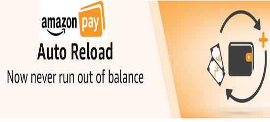 amazon pay auto reload