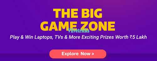 flipkart big game zone