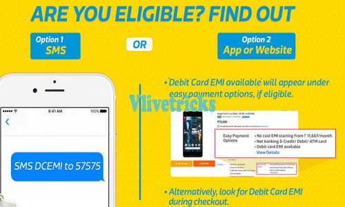 Emi On Sbi Debit Card How To Get Mobiles At Flipkart Emi Offers 9592