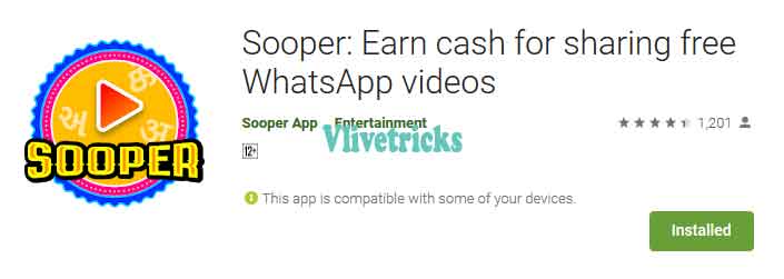 sooper app refer and earn