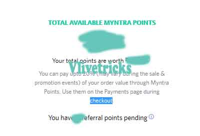 myntra-points