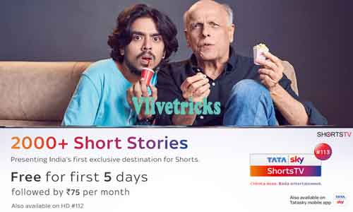 tatasky shorts tv subscribe