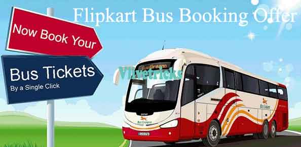 flipkart bus booking offer