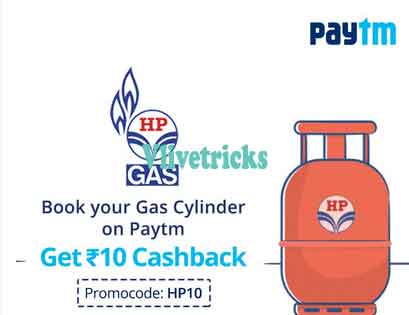 paytm hp gas booking offer