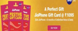 jiophone festive gift card