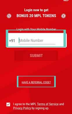 MPL pro referral code 2023 NDW4VBAK free 265 55 refer