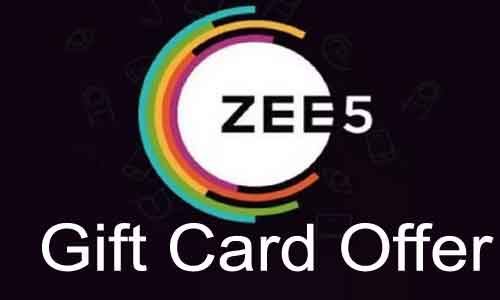 zee5 gift card offer