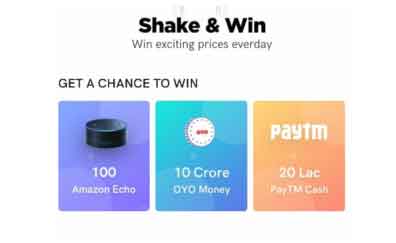 oyo shake and win