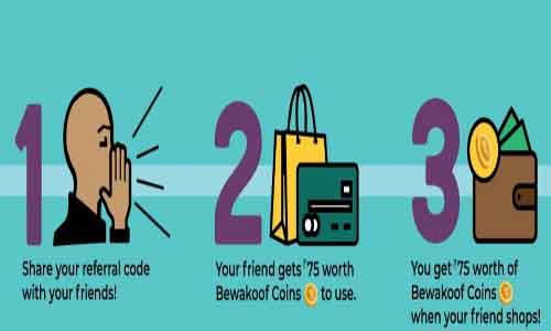 bewakoof-refer-and-earn