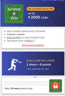 workindia app scratch card paytm cash