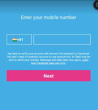 mobile number otp verification