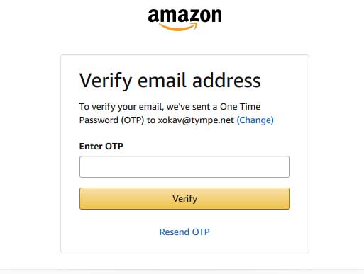 amazon-otp-verification