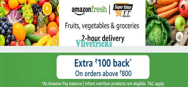 Amazon Fresh Market Offers