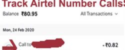 track calls of airtel number