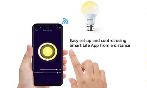 solimo smart wifi led bulb light