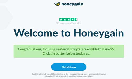 HoneyGain app referral code