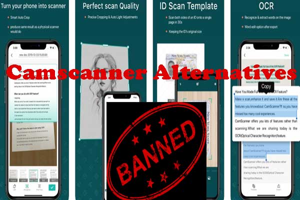 best alternatives of camscanner