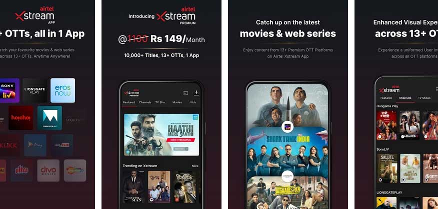 Airtel xstream premium subscription free