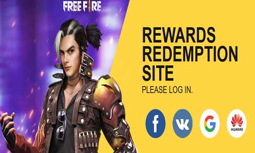 free fire diamond redeem code card