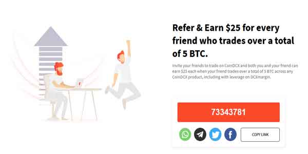 coindcx referral code