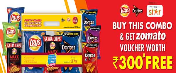 lays doritos zomato offer