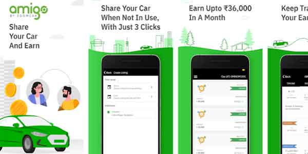 zoomcar host app screenshots