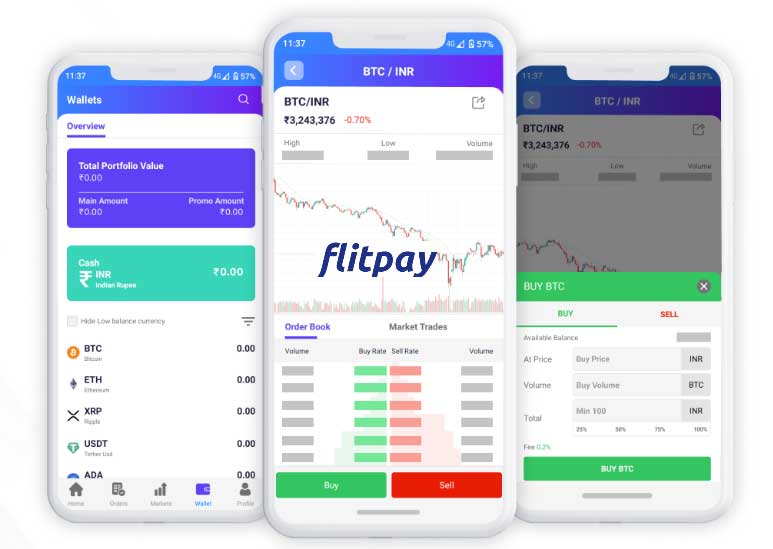 flitpay app screenshots