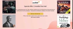 amazon audible free subscription