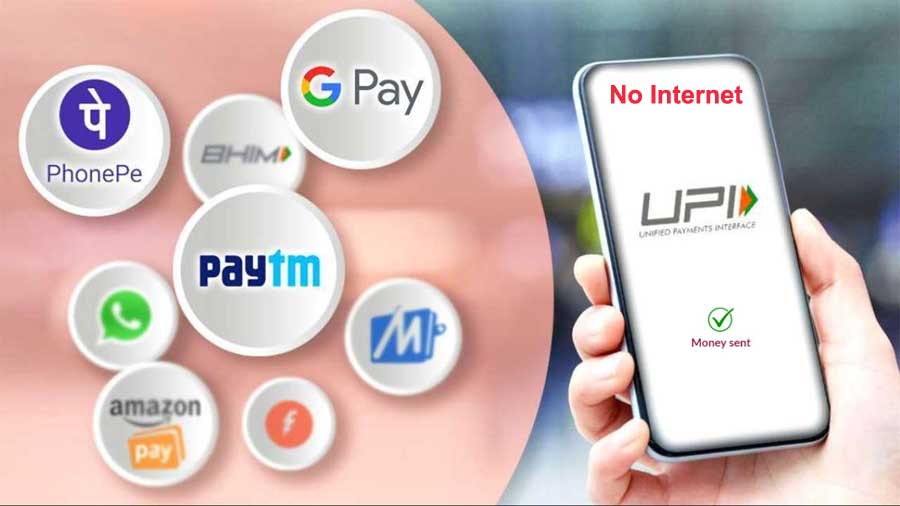upi payment transfer without internet