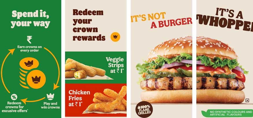 Burger King App Offer Free 500 Crowns On Sign Up Daily 20 Crowns