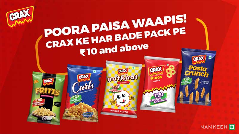 crax cashback offer